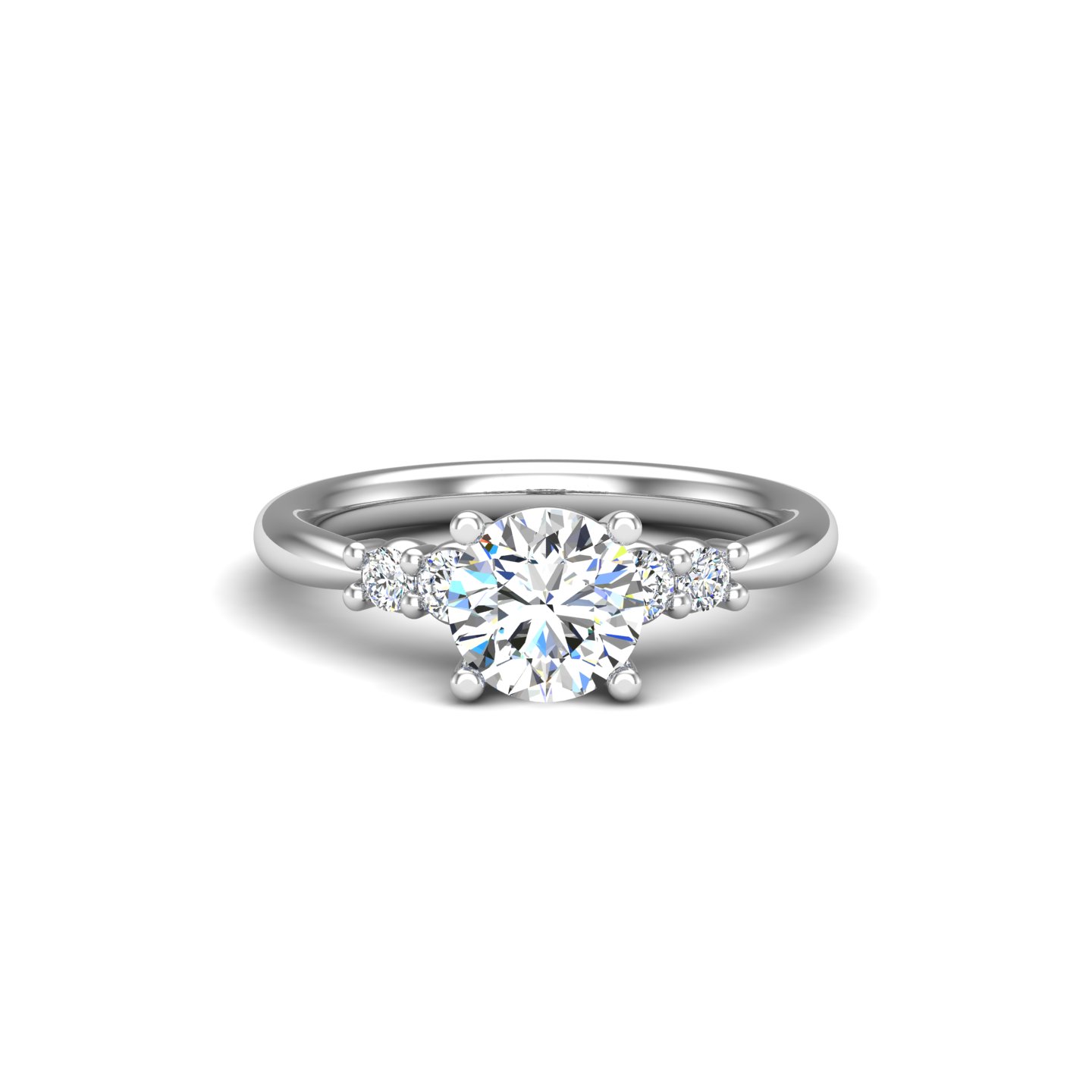 Korman Signature Madelynn 5 Stone Ring Setting